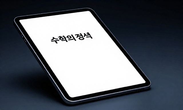 수학의정석PDF 관련 이미지 - 수학의정석 PDF 활용법과 태블릿 공부 가이드